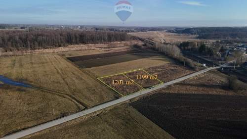 Działka inwestycyjna 2400 m2 Dąbrówka Zabłotnia