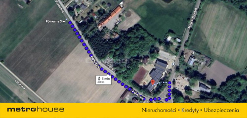Działka budowlana 9MN 500m do szkoły
