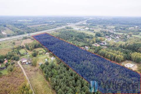 Działka inwestycyjna przy S8 Żabia Wola Warszawa