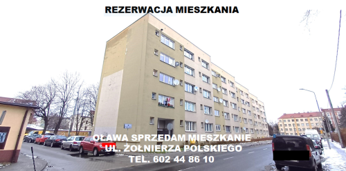 MIESZKANIE OŁAWA 3 POKOJOWE SPRZEDAM UL.ŻOŁNIERZA POLSKIEGO