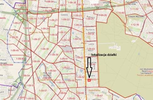 DUŻA DZIAŁKA BUDOWLANA 4798 m2 ZIELONY URSYNÓW