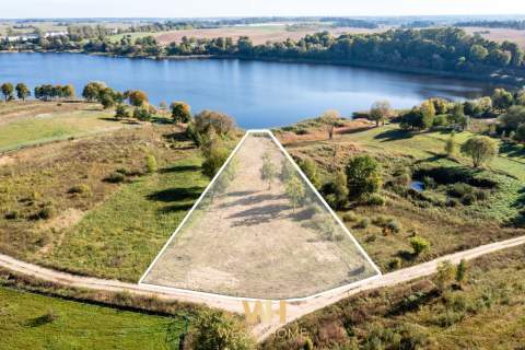 Działka budowlana nad jeziorem 2983 m2 Mazury