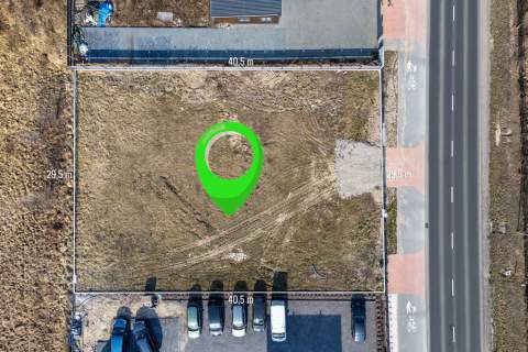 Działka mieszkaniowo-usługowa 1200m2