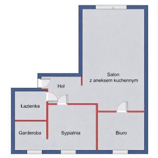 Nowoczesny apartament z dwoma tarasami