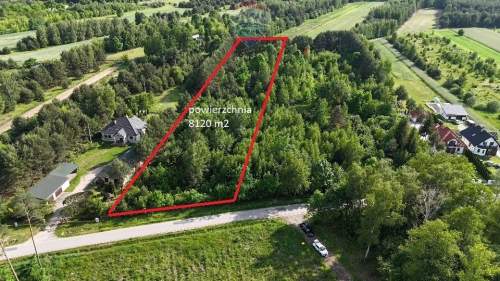 Działka inwestycyjna Wałsnów gm. Orońsko 180 ar