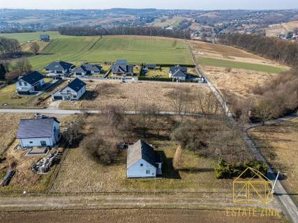 Działka 3775 m z domem   2 fronty gminne   MPZP