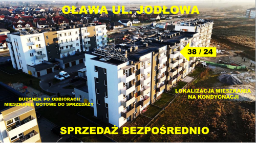 Oława2 pokoje-IV piętro-41,25 m2-balkon-winda-po odbiorach