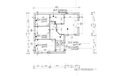 Dom 320 m 2 wejścia 9 pokoi Odrano-Wola