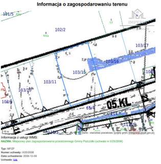 Działka budowlana   Skowarcz 1433 m 