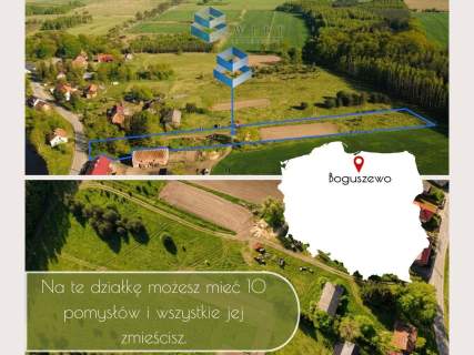 Duża działka Boguszewo zmieścisz wszystko.