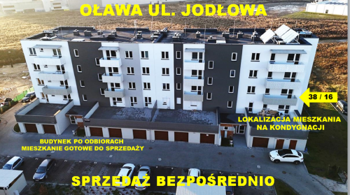 Oława 2 pokoje-kuchnia-II piętro-45,15 m2-balkon-winda