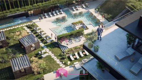 Jednopokojowy apartament z balkonem