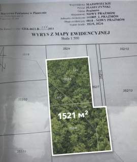 Na sprzedaż 2 połączone działki leśne