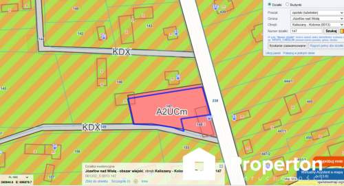 Działka usługowo-budowlana 5000m2 Kaliszany kol.