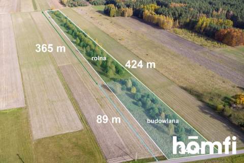 Działka z warunkami zabudowy, 20 km od Kielc