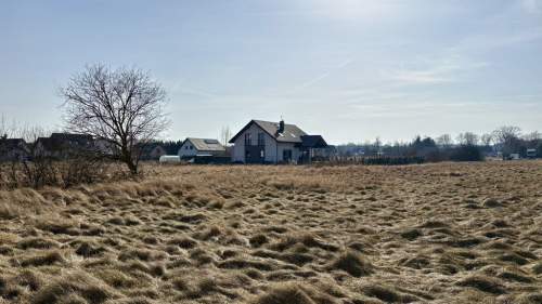 Działka narożna 1225 m   Niedźwiedź Media