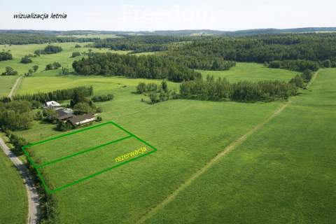 Działka rolno-budowlana, Wiśniewo 3083 m2