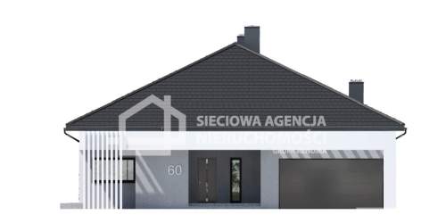 Działka z rozpoczętą budową 130 m od jeziora.