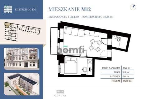 Wysokie M2 przy Parku Sienkiewicza