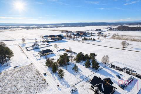 Malownicza działka budowlana 1546 m   Oblęgor