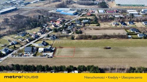 Działka inwestycyjna na sprzedaż, 1381 m2, Rzgów