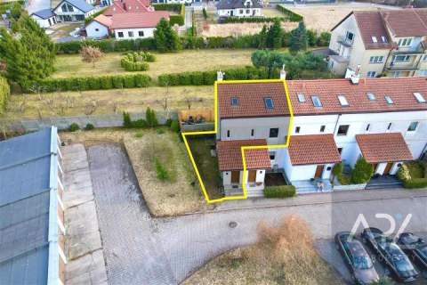 Dom szeregowy o pow. 68,4 m2 w Zieleniewie 