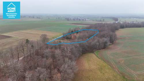 Działka z WZ i pozw. na budowę w otoczeniu lasu.