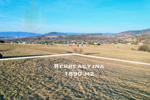 Wyjątkowa działka rekreacyjna 1890 m 