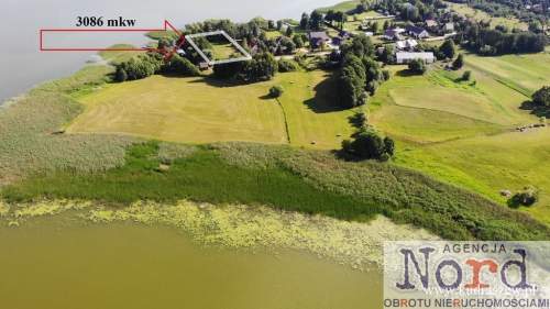 DZIAŁKA LINIA BRZEGOWA JEZIORA DREŃSTWO RYBCZYZNA