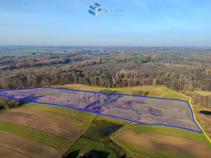 Jędrychówko 5,34 ha warunki zabudowy rzeka i las