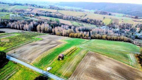 Działka budowlana na wzgórzu 16 i 77 ar Roztocze
