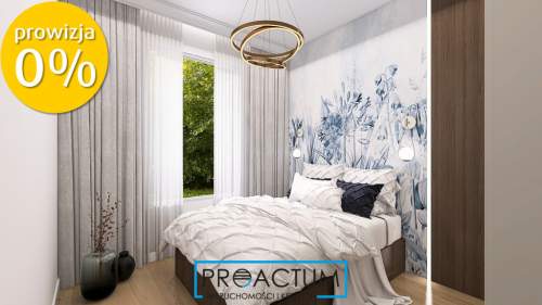 61,54 m2, 4 pokoje, balkon, ogrzewanie podłogowe 