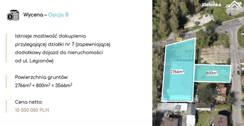 Wielofunkcyjny obiekt biurowo produkcyjno magazynowy Zielonk