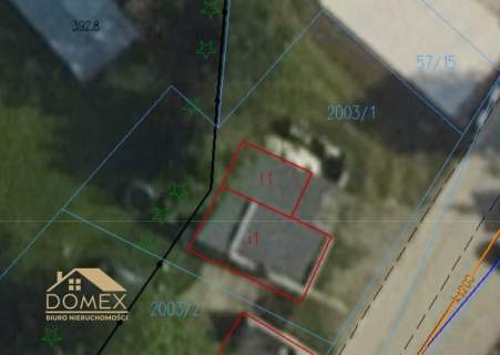 Budynek do remontu z garażem działka 455 m 