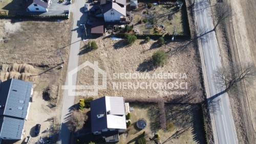 Duża, płaska działka na Kaszubach koło Stężycy,