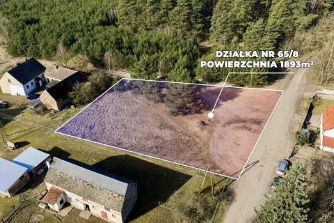 Działka przy lesie z warunkami zabudowy