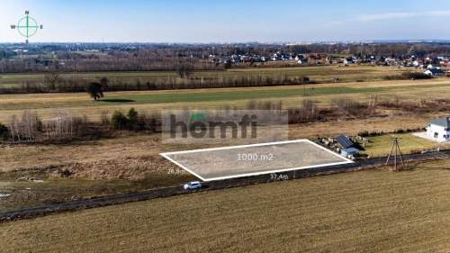 DZIAŁKA 1000m2 W RAJCU PODUCHOWNYM