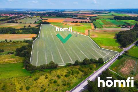 Działka inwestycyjna 11,9 ha w Mazurowicach