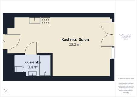 Nowe mieszkanie z fakturą .