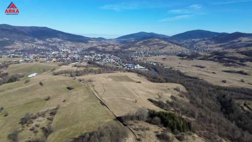 Działka rolna 64,8 ara z widokiem na góry