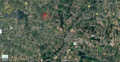 Sprzedam działkę o pow. 1500 m2 w Bronisławach