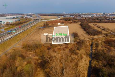 Działka budowlana usługowa z MPZP 0,75 ha AOW
