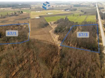 Sprzedam grunty rolne 3,28 ha   Dziśnity