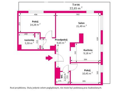 3 pokoje wysoki standard, garaż, komórka w cenie