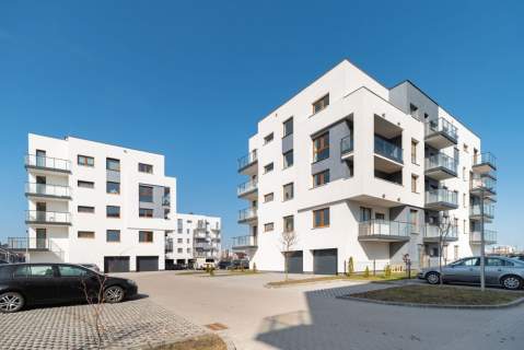Dwupokojowe mieszkanie z balkonem.