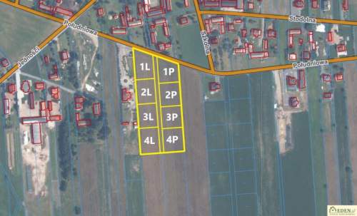 Działki budowlane od 0,13 ha do 0,15 ha - Okrzeja