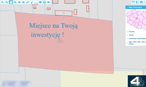 Teren inwestycyjny w centrum.
