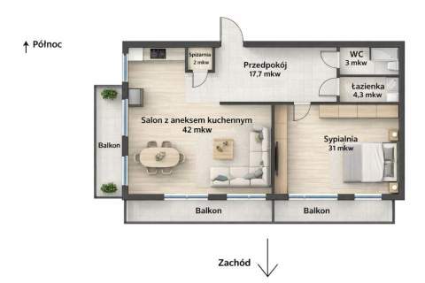 Apartament dla wymagających styl, funkcjonalność