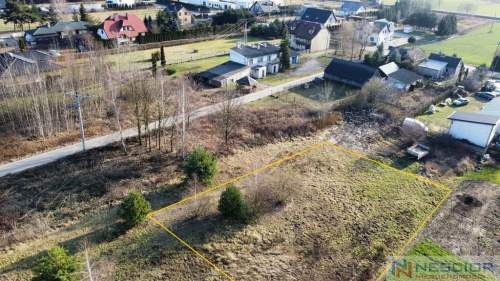 Działka budowlana 860 m2 - Grabianów