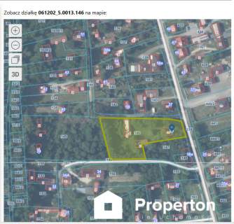 Działka usługowo-budowlana 5000m2 Kaliszany kol.